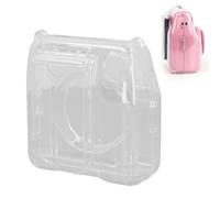 ciciglow Estuche Transparente para Cámara para Mini SE, Diseño Cristalino con Organizador de Fotos, Agujero de Correa para el Hombro para Uso en Interiores y Exteriores