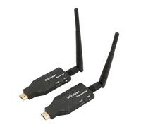 ciciglow Extensor Inalámbrico de Interfaz Multimedia HD, Transmisor y Receptor Inalámbrico de 60 Hz y 5,8 GHz, Adaptador Dongle de Pantalla con 2 Antenas