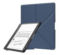 ciciglow Funda con Tapa para Scribe 2024/2022 de 10,2 Pulgadas, Funda Plegable para Lector de Libros Electrónicos, Cubierta con Soporte para Lector de Libros Electrónicos con Encendido (Azul Oscuro)