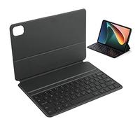 ciciglow Funda Matic Kgneeyboard, Funda para Tableta con Teclado Inteligente Inalámbrico con Teclado, Teclado Magnético de 63 Teclas para Lenovo para Mi Pad 5/5 Pro