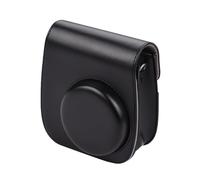 ciciglow Funda para Cámara Instantánea, Bolsa Protectora de Cuero PU con Correa Ajustable para Cámara Instantánea Mini 11 (Black)