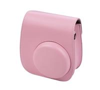 ciciglow Funda para Cámara Instantánea, Bolsa Protectora de Cuero PU con Correa Ajustable para Cámara Instantánea Mini 11 (Pink)