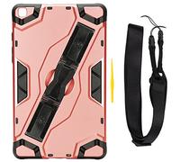 ciciglow Funda para Tableta de 8 Pulgadas para Samsung para Galaxy Tab A 2019 SMT290, Funda Protectora Ultrafina y Resistente para Tableta con Correa de Hombro Desmontable Ajustable y (Oro Rosa)
