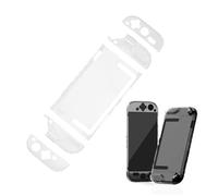 ciciglow Funda Protectora Transparente Acoplable Apta para switchs 2, Carcasa Dura de Cubierta Acoplable para switchs 2, Cubierta Delgada de Protección contra Arañazos y Golpes