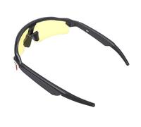 ciciglow Gafas Deportivas de Ciclismo Inteligentes con Música, Micrófono Incorporado, Control Asistente de Voz para Ciclistas (Black)