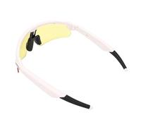 ciciglow Gafas Deportivas de Ciclismo Inteligentes con Música, Micrófono Incorporado, Control Asistente de Voz para Ciclistas (White)
