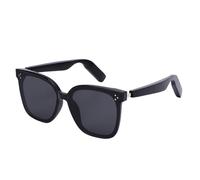 ciciglow Gafas Inteligentes AI, Gafas de Traducción Inteligentes Compatibles con 144 Idiomas y Control Táctil, Gafas de Sol AI Bluetooth con Asistente de Sonido para Llamadas Musicales