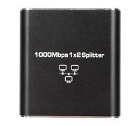 ciciglow Grifo de Red Dualcomm ETAP-2003 Gigabit Ethernet, Compatible con 1000Mbps, Acceso Simultáneo a Internet, Material de Aleación de Aluminio
