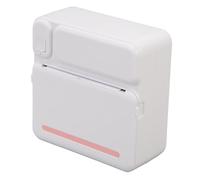 ciciglow Impresora de Teléfono de Bolsillo, Impresora de Pegatinas Recargable Tipo C sin Tinta de 200DPI para Bricolaje (Pink)