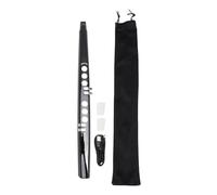 ciciglow Instrumento de Viento Digital S56, Mini Juego de Instrumentos de Viento Electrónicos con Boquilla Extraíble, Saxofón Electrónico Midi Inalámbrico/con Cable, 13 Tonos