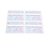 ciciglow Lector de Líneas para Mahjong con Reglas, Paquete de 4