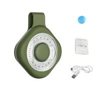 ciciglow Luz de Trabajo LED Magnética, Recargable para Camping (Green) | 6 modos de iluminación, luz de advertencia roja, tamaño y peso portátiles, diseño con clip