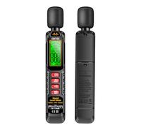 ciciglow Medidor de Decibelios Digital, Medidor de Nivel de Sonido Digital Portátil, Lector de Decibelios de Ruido de 30-130 DB con Pantalla LCD para el Hogar, Vecino Ruidoso, Fábrica