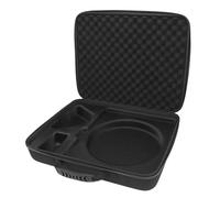 ciciglow Mini Estuche de Viaje, Caja de Transporte para Mini Plato y Accesorios Relacionados Bolsa de Almacenamiento con Revestimiento de Espuma a Prueba de Choques y 2 Bandejas de