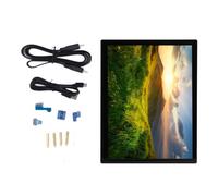 ciciglow Panel de Visualización Táctil LCD IPS de 9,7 Pulgadas, Pantalla Capacitiva 768x1024 Monitor HDMI para RasPi para 11 10 8.1 8 7 para Ubuntu para Kali para Retropie