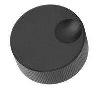 ciciglow Perilla de Potenciómetro de Estructura de Aluminio, Cómoda Perilla de Control de Volumen de 6 Mm, para Potenciómetro de 6 Mm