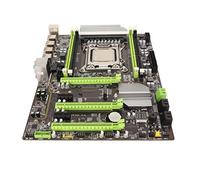 Ciciglow Placa Base de Escritorio X79T, 4 Canales DDR3 LGA 2011, 8 Phase Power, Tarjeta de Red 100M, 1866/1600/1333MHz, para Reemplazo de PC