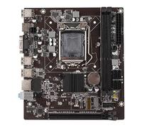 ciciglow Placa Base LGA 1155 con WiFi, Salida M.2 y HD, DDR3 de Doble Canal, 6 USB2.0, PCIE X16, Mini ITX, para Computadora PC, Enchufe LGA, Alimentación Multifase, VGA