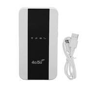 ciciglow Punto de Acceso WiFi Móvil, Enrutador WiFi Portátil USB 4G LTE Dispositivo de Punto de Acceso Wi-Fi de 150 Mbps con Ranura para Tarjeta SIM e Indicador LED, Enrutador de Viaje