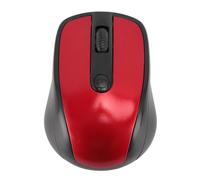ciciglow Ratón Inalámbrico 2,4G, Ratón óptico Profesional de Alta Sensibilidad para Ordenador Portátil, con Distancia de Trabajo de 10m (Rojo)