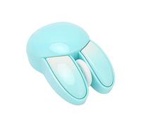 ciciglow Ratón Inalámbrico, Ratón Inalámbrico de Conejo Lindo de 2,4G, Ratón de Ordenador de 1600DPI con Receptor USB, Ratón Silencioso Alimentado por Batería (Azul)