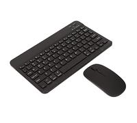 ciciglow Slim Quick 2.4GHz Bluetooth Compacto Teclado de Computadora Silencioso Y 3 dpi Ajustables Ratón USB, 10in Black Keyboard Mouse Combo para PC Laptop