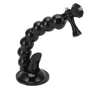 ciciglow Soporte para Cámara de Salpicadero, Fuerte Adsorción, Interfaz de Tornillo de 1/4, Ventosa Grande, Soporte con Ventosa para Coche para Grabación de Tráfico