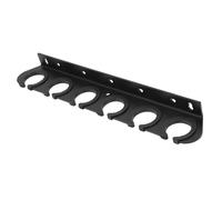 ciciglow Soporte para Múltiples Micrófonos, Métodos de Montaje Dual, Soporte para Micrófono Premium, Organizador de 6 Micrófonos con Anillos Antideslizantes para Inalám