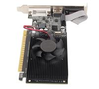 ciciglow Tarjeta Gráfica 1G DDR3 con Ventilador de Refrigeración Soporte de 64 bits Interfaz Multimedia VGA DVI HD DirectX10.1 Tarjeta Gráfica para PC