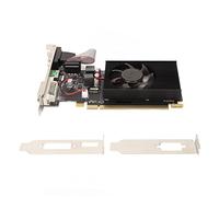 ciciglow Tarjeta Gráfica DDR3 de 2GB, 64bit HD6450 3600MHz 2048MB Tarjetas Gráficas Interfaz PCI Express X16 2.1 Tarjeta de Video de Escritorio Compatible con HDMI/DVI/VG