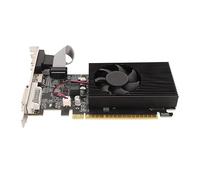 ciciglow Tarjeta gráfica, GT 730 4G DDR3B Tarjeta gráfica para computadora de 128 bits con ventilador, compatible con salida VGA DVI HDMI Interfaz de bus PCI Express 2.0 X 16