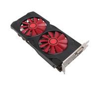 ciciglow Tarjeta Gráfica para Juegos, 8 GB GDDR5 256 bits Silenciosa PCI Express 2.0 16X Ranura RX580 Tarjeta Gráfica Estable para Computadora de Escritorio