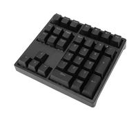 ciciglow Teclado Numérico Mecánico,Teclado Numérico Intercambiable en Caliente de 34 Teclas con Retroiluminación RGB, Mecánico con Cable USB C para Teclados Compactos de (Black)