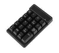ciciglow Teclado Numérico, Teclado, Tecla de Miles Integrada Inalámbrica, Ordenador Portátil para Escritorio de Escritura Táctil