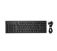 ciciglow Teclado para Zurdos, 109 Teclas, Diseño Ergonómico USB, Teclado de Oficina, Teclado de Contabilidad Plug and Play para Diseñador de Contabilidad Empresarial