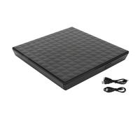 ciciglow Unidad de DVD Externa, Unidad de Disco óptico USB 3.0 Tipo C, Reproductor de CD y DVD Portátil, Grabadora de DVD para Ordenador Portátil, Escritorio, AIO, Netbook