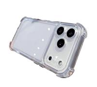 CiciRay Trading 1 Uds. Funda Transparente a Prueba de Golpes for teléfono iPhone 17 16 15 14 13 12 11 Pro X XR XS MAX Plus Air, Fundas Parachoques Transparentes Suaves(Transparent,iPhone 11 Pro MAX)