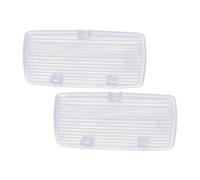 ciciTree 2 cubiertas de lente de lámpara de cortesía para panel de puerta compatible con Acura CL TL MDX 2001-2003