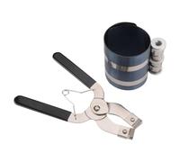 ciciTree Herramienta de instalación de compresor de anillo de pistón ajustable para motor de coche de 2-1/8 a 7 pulgadas con alicates de llave hexagonal