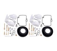 ciciTree Juego de 2 kits de reparación de diafragma carburador carburador flotador compatible con Mikuni BST 33 BMW F650
