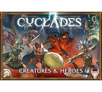 Cícladas: Criaturas & Héroes - 15 Figuras para Mejorar Las Criaturas y Héroes de Cícladas: Legendary Edition - De 2 a 6 Jugadores - A Partir de 14 Años