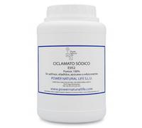 Ciclamato Sódico en Polvo 30/80 mesh 1 kg Power Natural Life | Aditivo Alimentario E952 | Edulcorante Sustituto del Azúcar Sin Calorías | Apto para Diabéticos y Repostería