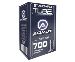 Cicli Bonin Acimut Camere Auto Tubo, Unisex Adulto, Negro/Negro, Size 28 5/8 3/8/48 mm