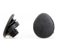 Cicli Bonin D791sb/a - Manguitos Unisex para Adultos, con Casquillos de compensación, para Ejes de 12 mm, Color Negro, Talla única