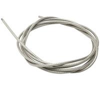 Cicli Bonin - Funda Trenzada Unisex para Cable de Freno, Color Plateado, Talla única