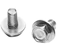 Cicli Bonin, Unisex, 10 mm Medium Hexagonal Tornillos, Plata, Silver