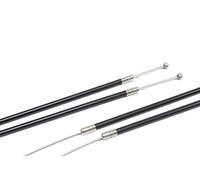 Cicli Bonin Unisex, Cables de Freno de transmisión Delantera, Color Negro, Talla única, Black, One Size