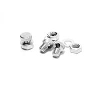 Cicli Bonin Unisex Cristina Fender Abrazadera, Plata, tamaño estándar