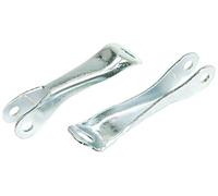 Cicli Bonin Unisex Perforado Luces Apoyo, Plata, tamaño estándar