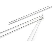 Cicli Bonin, Unisex, Silver, 370 x 370 mm Mudguard Adapter, Adulto